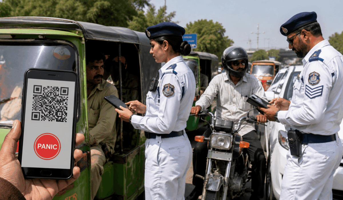 Lahore to Punish Taxis, Rickshaws Operating Without QR Panic Buttons