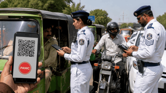 Lahore to Punish Taxis, Rickshaws Operating Without QR Panic Buttons