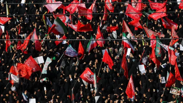 Massive Crowds Gather in Tehran for Funeral of Assassinated Supreme Leader Ayatollah Ali Khamenei