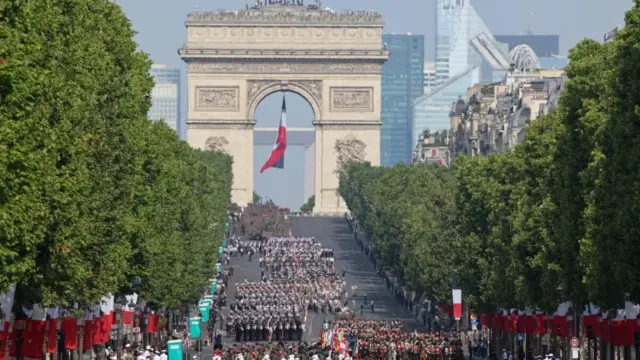 France Celebrates Bastille Day with Military Might and Unity