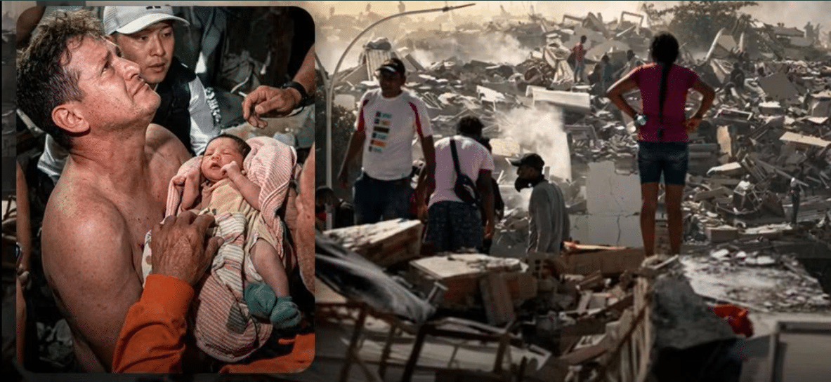 Newborn Rescued Alive 32 Hours After Venezuela Twin Earthquakes