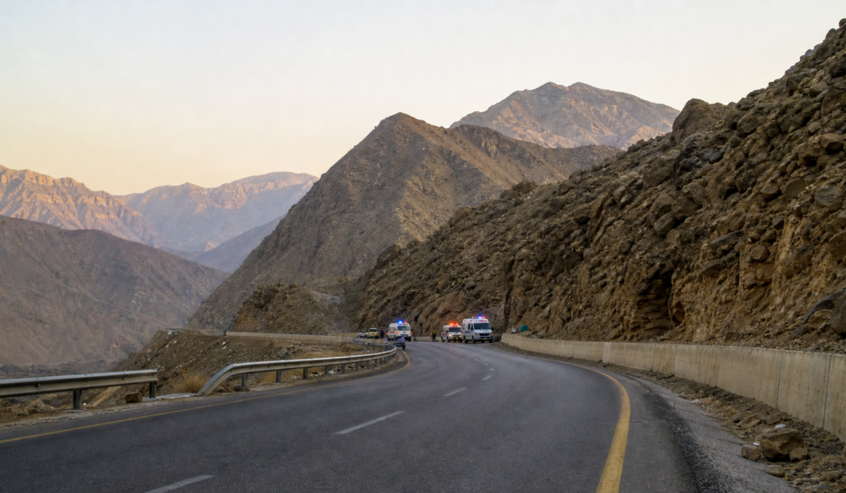 40 Killed as Passenger Bus Plunges Into Ravine Near Balochistan-KP Border