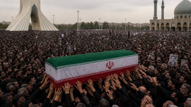 Massive Turnout for Funeral Prayers of Iran’s Late Supreme Leader Ayatollah Ali Khamenei