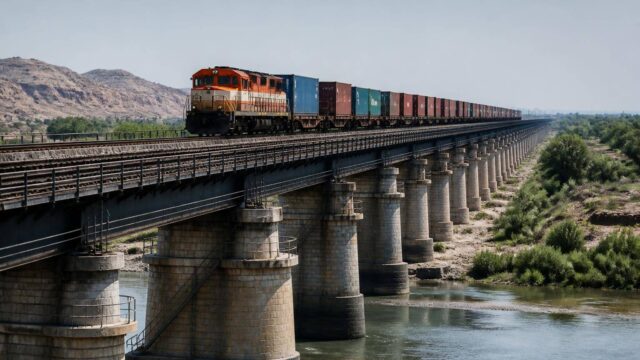 Iran Restores Key Railway Bridge Damaged by US Strike in Record Time