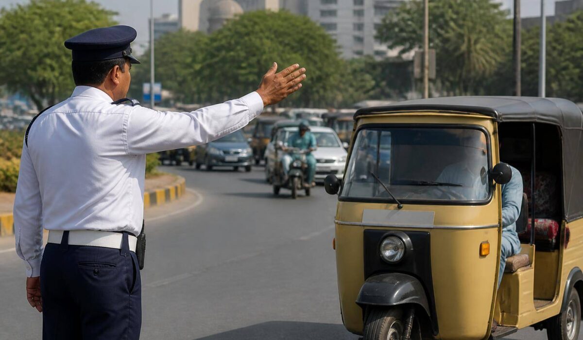 Karachi Traffic Police Propose Ban on Unmetered Rickshaws to Enhance Transport System
