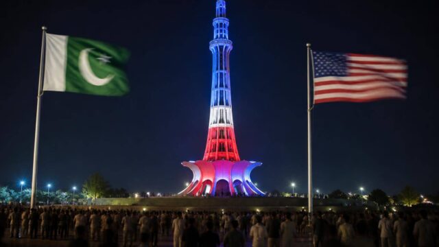Pakistan Celebrates US Independence with Illuminated Monuments