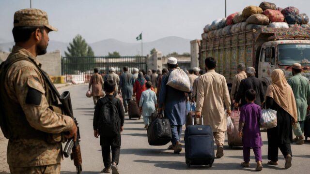 Pakistan Intensifies Crackdown on Afghan Nationals Without Valid Visas