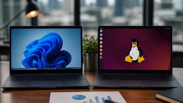 Windows Market Share Falls Below 60% as Linux Gains Popularity
